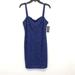 NWT Alex Evenings Women's Blue Sequined La…